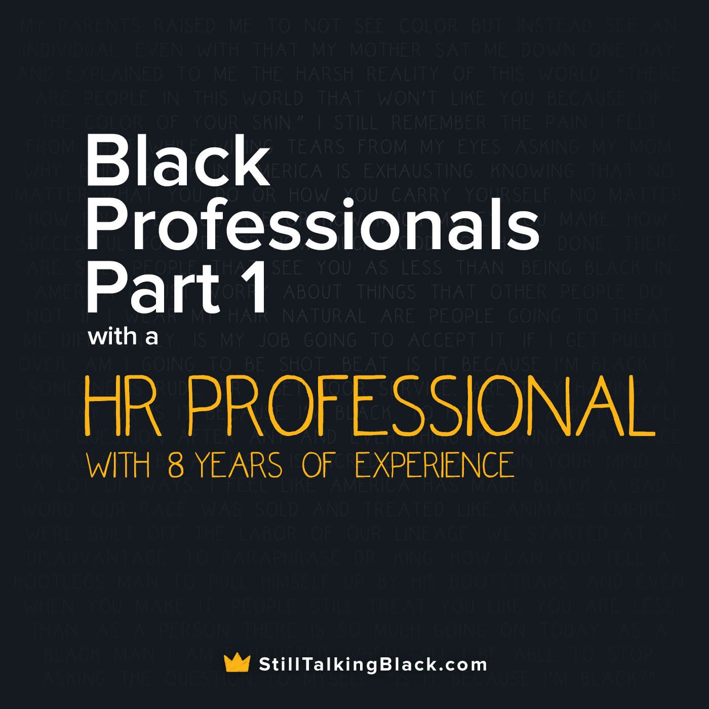 Black Professionals Part 1: How to thrive in a work environment not made for you.